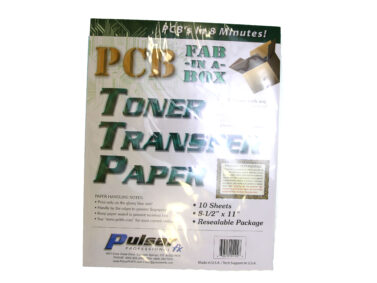 Toner Transfer Sheet, Pkg/10