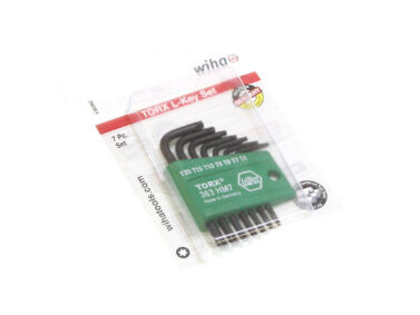 L-Wrench Set, Torx, 7pc wi Holder