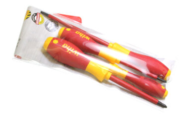 Screwdriver Set, 4pc, Slot & Phillips, Insulated