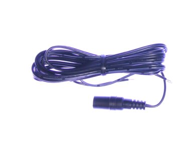 Power Cord 2.1mm Jack - Tinned Ends, 6ft 22AWG