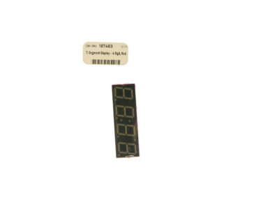 7-Segment Display - 4 Digit, Red