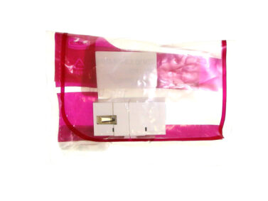 Keystone Feedthru Insert - USB "A-B", White