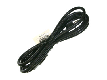 3 Conductor - European SCHUKO plug (CEE7/7) to IEC320-C13 socket, Black, 6ft, 220V