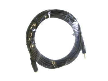 3.5mm Stereo Plug to 3.5mm Jack - Gold, 25ft