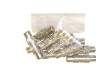 RCA-Jack to RCA-Jack, Metal, Pkg/10