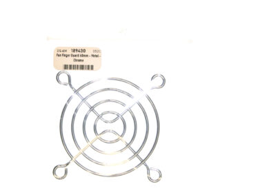 Fan Finger Guard 60mm - Metal - Chrome