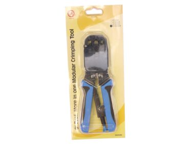 Modular Crimp Tool - RJ11/12/45/DEC - 4, 6 & 8 Contact w/Ratchet