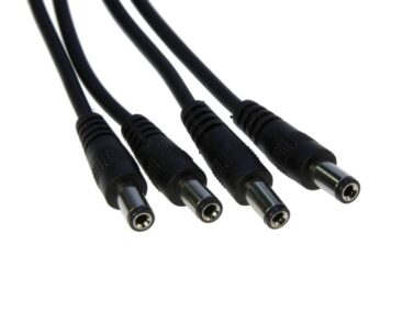 4-Way 2.1mm DC Barrel Jack Splitter