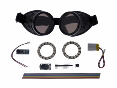 Adafruit Trinket-Powered Neopixel Goggle Kit