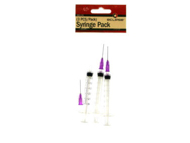 Syringe Pack (3/Pack)