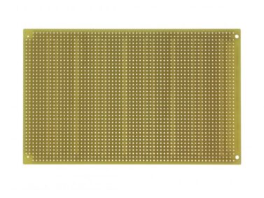 PowerBoard-3U, 100 x 160mm, 6-hole strip, Solder protoboard