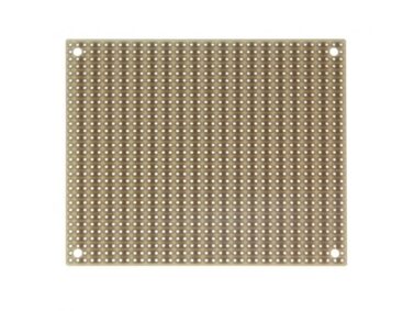 ProtoBoard2H-2, 100x80mm, 2-hole Strip Solder Protoboard