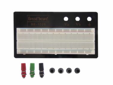 Single Panel Breadboard with Terminals