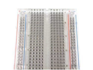Transparent Single-Panel Breadboard
