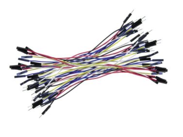 Male-Female Jumper Wires 150mm (6") 22 AWG, 50 Pack