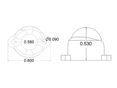 Pololu 1/2" Metal Ball Caster