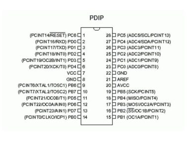 ATmega328P-20PU Microcontroller w/ Arduino Firmware