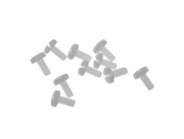 #4-40 x 1/4" Combination Head Nylon Screw, 10 lot