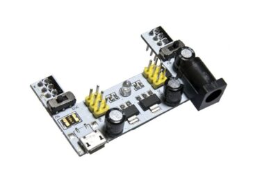 Breadboard Voltage Adapter w/microUSB