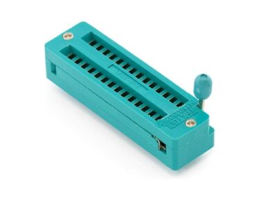 28-Pin ZIF Socket 0.3" Wide
