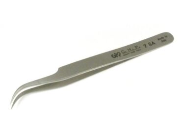 Hakko / CHP Curved Tweezers, 118mm
