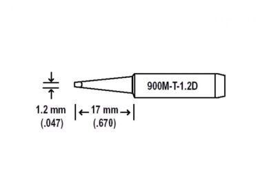 Hakko Replacement Tip 1.2