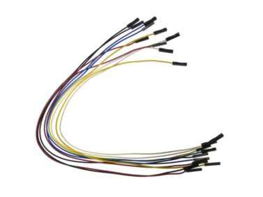 Female-Female Jumper Wires 300mm (11.8") 22 AWG 10 Pack