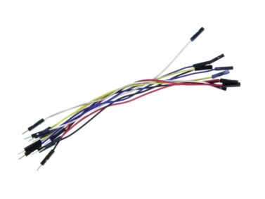 Male-Female Jumper Wires 150mm (6") 22 AWG, 100 Pack