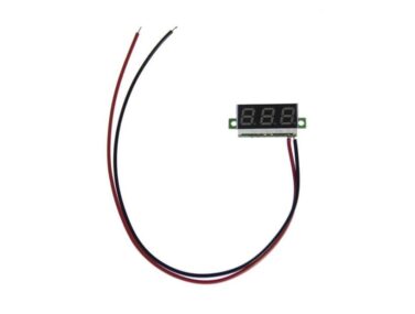 LED Voltmeter Display 2.5-30VDC, Blue