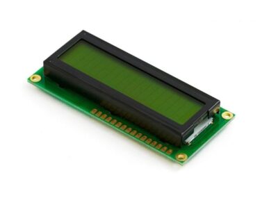 Basic 16x2 Character LCD - Black on Green 3.3V