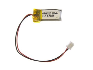 3.7V 110mAh LiPoly battery for E-Textiles