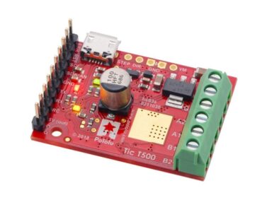 Tic T500 USB Multi-Interface Stepper Motor Controller (Connectors Soldered)