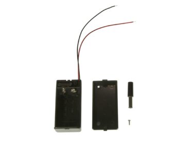9V Battery Holder w/ Switch & 2.1mm Plug