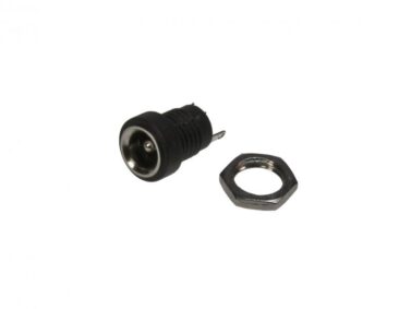DC Jack Socket Panel-Mount Connector 5.5x 2.5mm - 2 pin