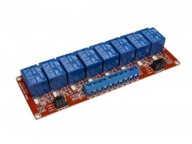8 Channel Relay Board, Optically Isolated, High/Low inputs