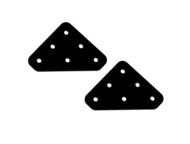 OpenBeam L Joining Plate, ABS Plastic - 2 Pack