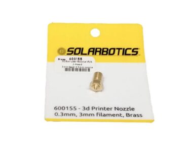 3D Printer Nozzle 0.3mm, 3mm filament