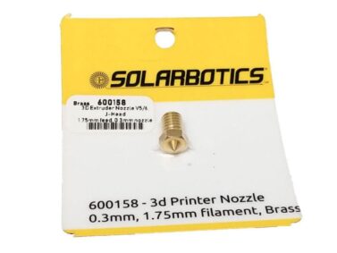 3D Printer Nozzle 0.3mm, 1.75mm filament