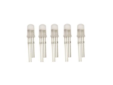 Addressable 5mm Through-Hole 5mm LED - Pack of 5