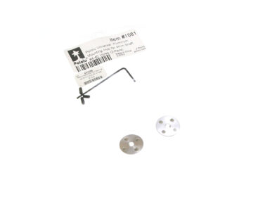 Pololu Universal Aluminum Mounting Hub for 4mm Shaft, #4-40 Holes (2-Pack)