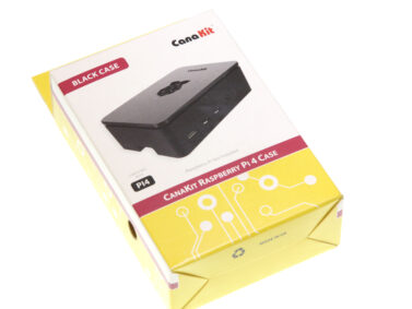 Raspberry Pi Case, Pi 4 only - Black