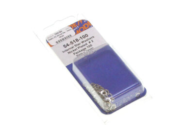 Washer, #2, Internal Star - Nickel, 100/pk