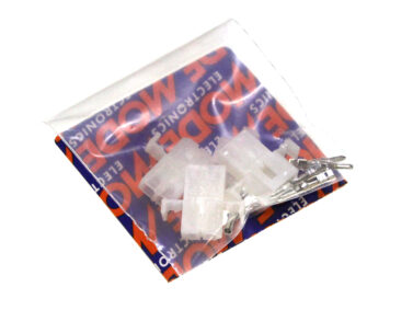 0.093" Pin, 2 Pos'n - 12A Connector, 2/pk