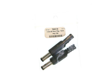 2.1mm DC Power Plug - 14mm long, 2/pk