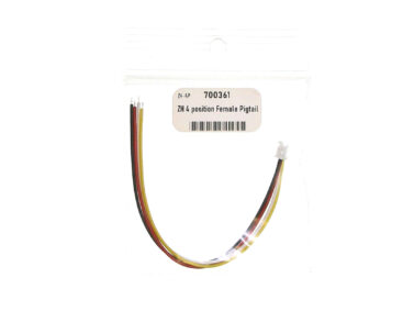 JST ZH 4 position Female Pigtail