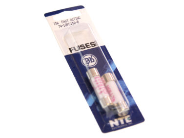 Fuse, 10x38mm, 15A/1000V - KTK-15A style, 2/pk