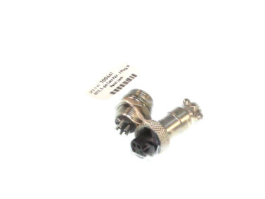 GX12, 5-pin Conn Pair - F Plug, M Panel Jack
