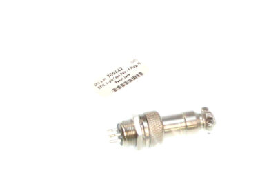 GX12, 6-pin Conn Pair - F Plug, M Panel Jack