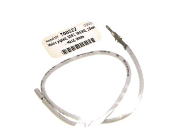 Molex pigtail, 5557, 18AWG, 20cm - MALE, White, 2/pk