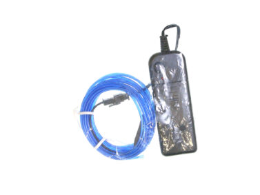 EL Wire 3M with 2AA controller - Blue